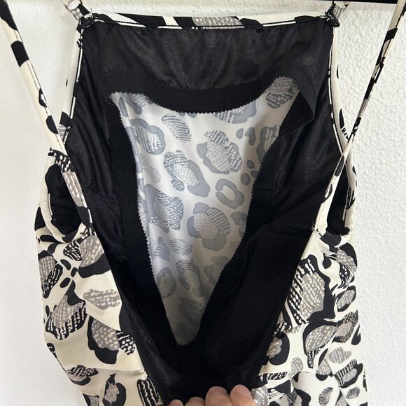 Miraclesuit Tankini Top 12 Animal Print Jubilee Flyaway Slimming Swim - Picture 9 of 11